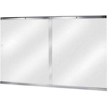 Cristallo a coulisse per vetrina refrigerata l=mm1200