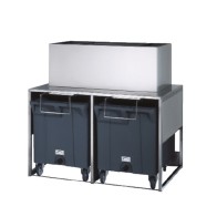Contenitore ghiaccio 50+2x108kg carrel per bab0007