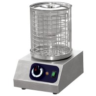 Scalda würstel con contenitore pyrex, capacità 40 würstel