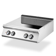 Cucina induzione, versione top, 4 zone di cottura, Ø280 mm