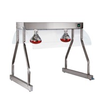 lampade a infrarossi su telaio, 2x GN 1/1
