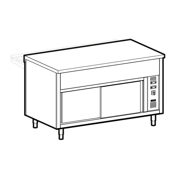 Elementi neutri su armadio caldo