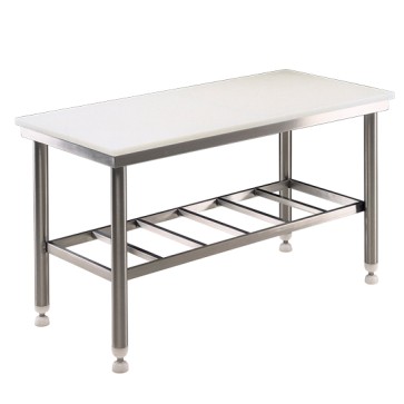 Tavolo di lavoro, piano in polietilene, 2000x700 mm prof.