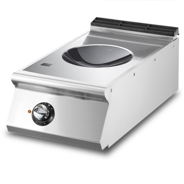 Cucina induzione a wok da banco, 1 zona di cottura 5 kW