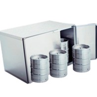 Refrigeratore fusti birra predisposto per gruppo refrigerante capacità fusti 6x 50 litri