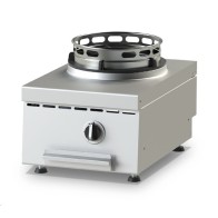 piano di cottura wok a gas da banco, 1 fuoco