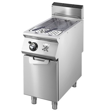 Cuocipasta gas,professionale 1 vasca capacità gn2/3, capacità 1x 26 litri