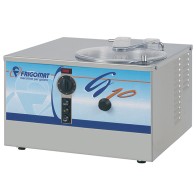 Macchina da gelato da banco con raffreddamento ad aria, capacità 2,5 kg, produzione 10 kg/h