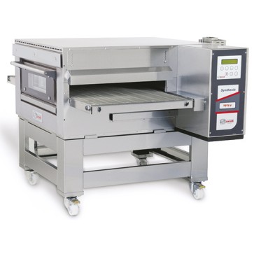 Forno a tunnel a gas ventilato nastro 80x120x 10 cm